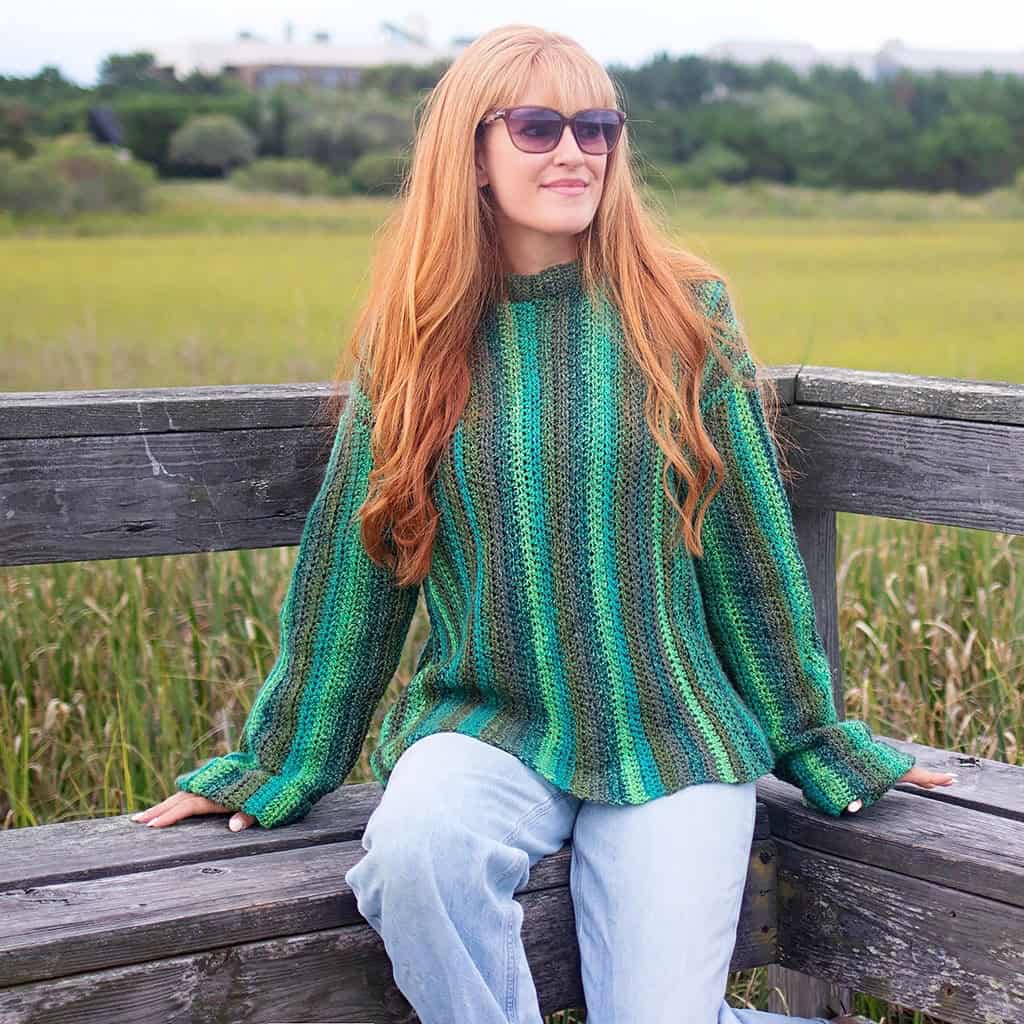 Side to Side Crochet Sweater Pattern