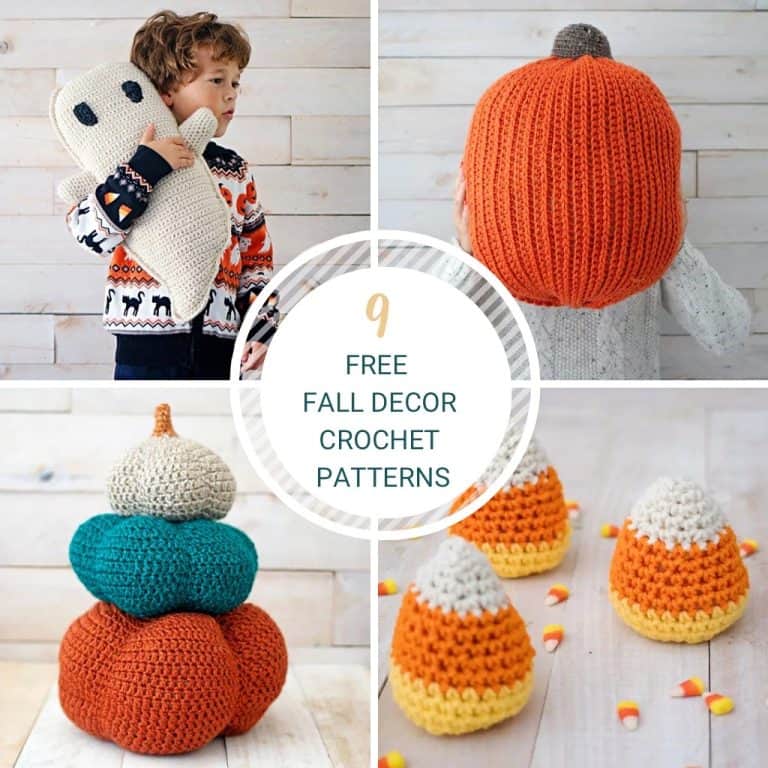 9 Free Fall Decor Crochet Patterns