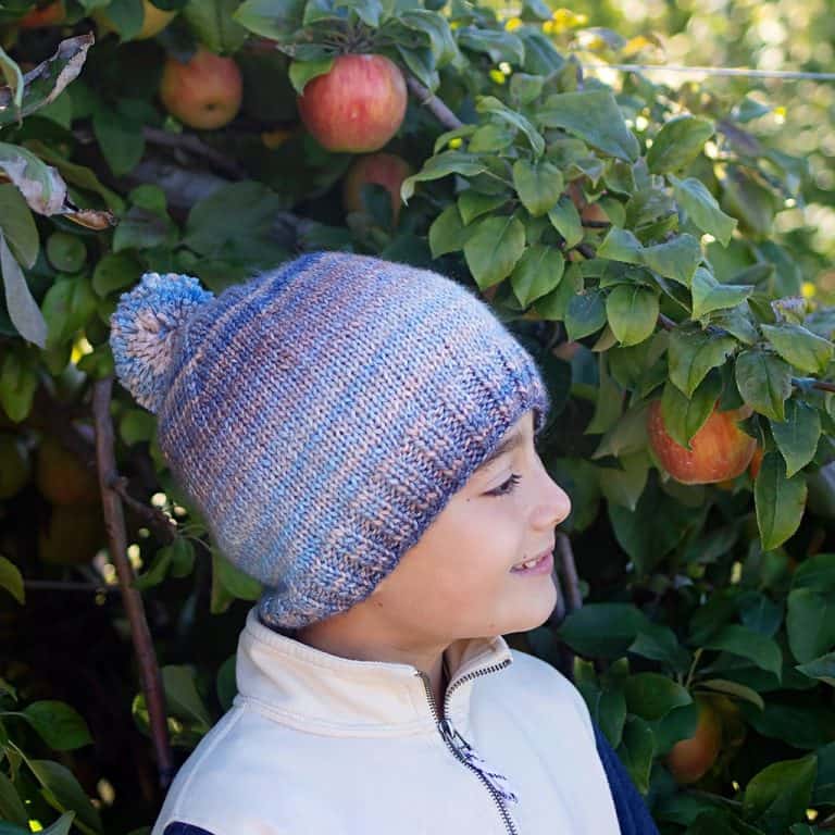 Beginner Kids Hat Knitting Pattern