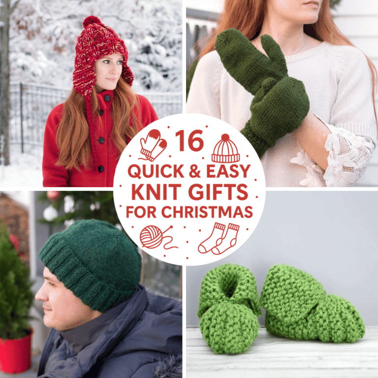 16 Quick and Easy Knit Gifts For Christmas