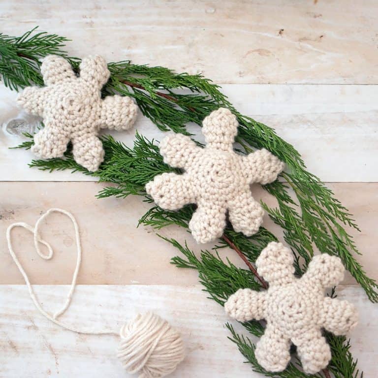 Snowflake Ornament Crochet Pattern