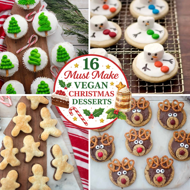 16 Must Make Vegan Christmas Desserts