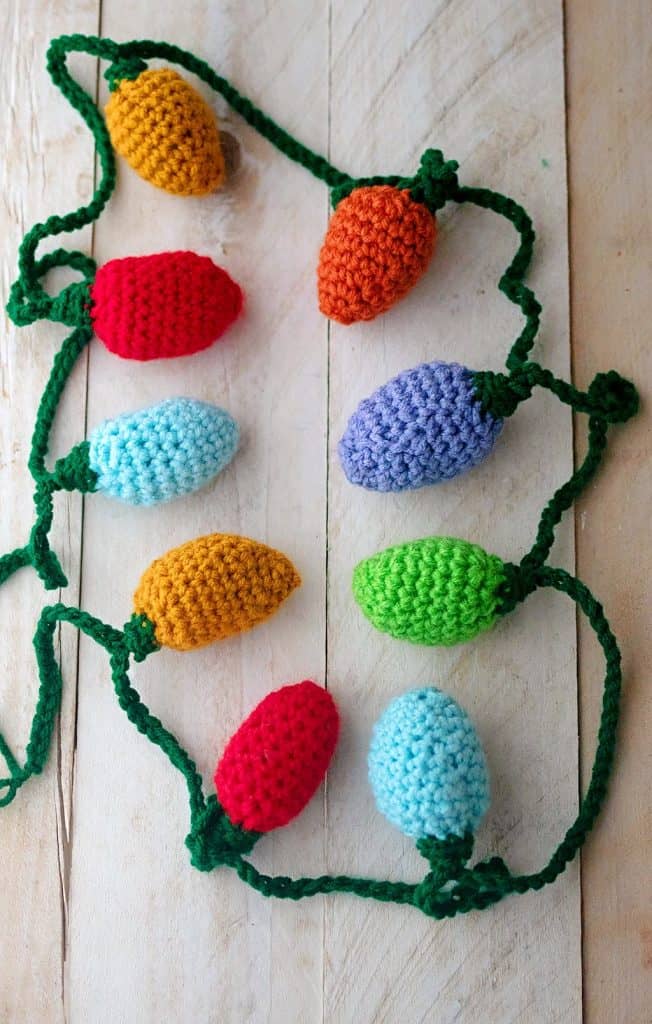 Christmas String Lights Crochet Pattern