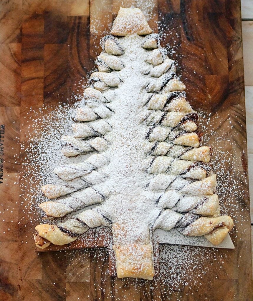 Easy Puff Pastry Christmas Tree
