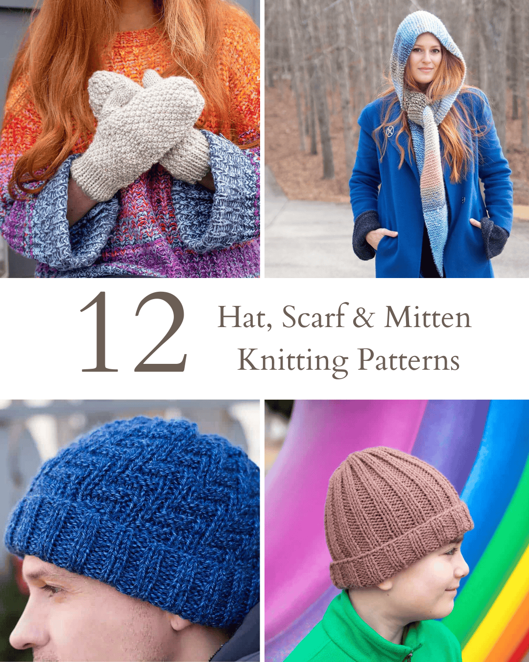 12 Hat, Scarf & Mitten Knitting Patterns You’ll Wear on Repeat