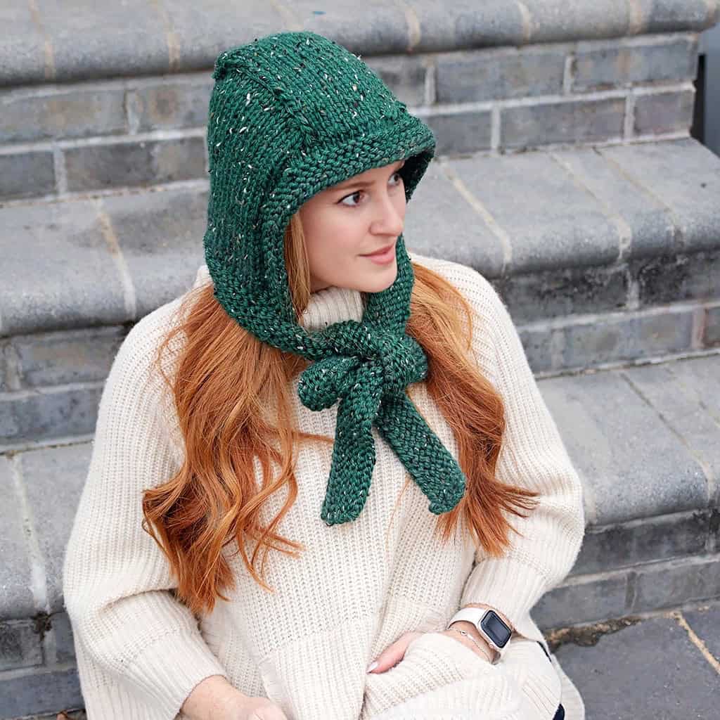 Bonnet Knitting Pattern for Women