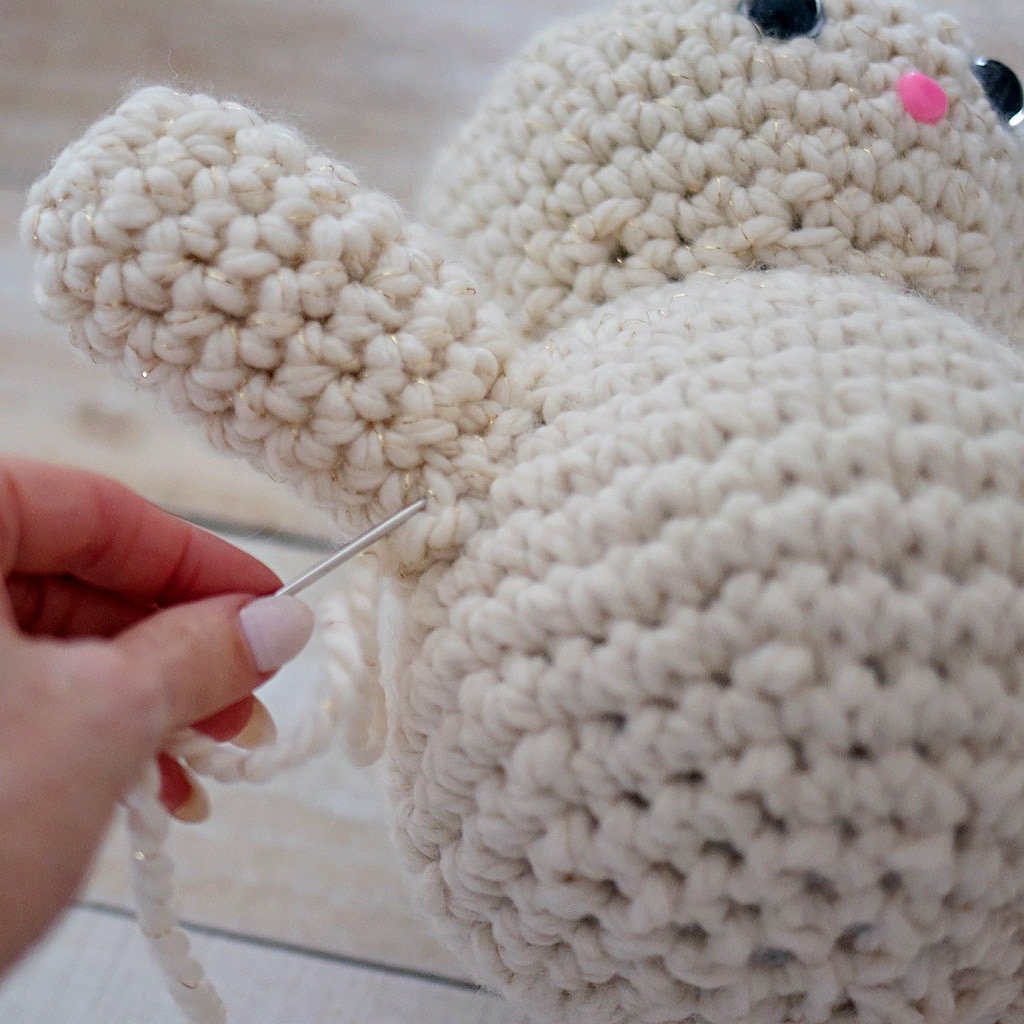 Large Plush Cat Crochet Pattern