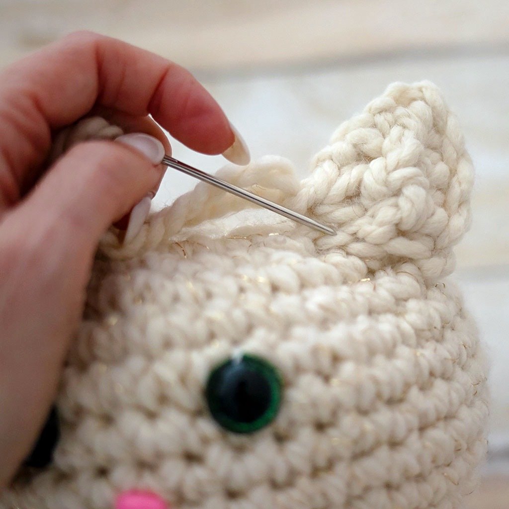 Large Plush Cat Crochet Pattern