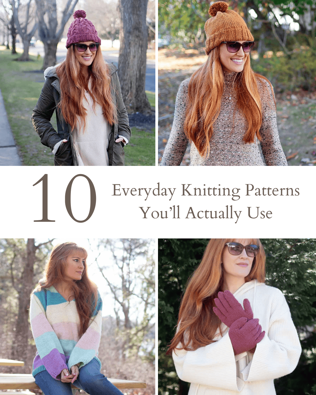 10 Everyday Knitting Patterns You’ll Actually Use