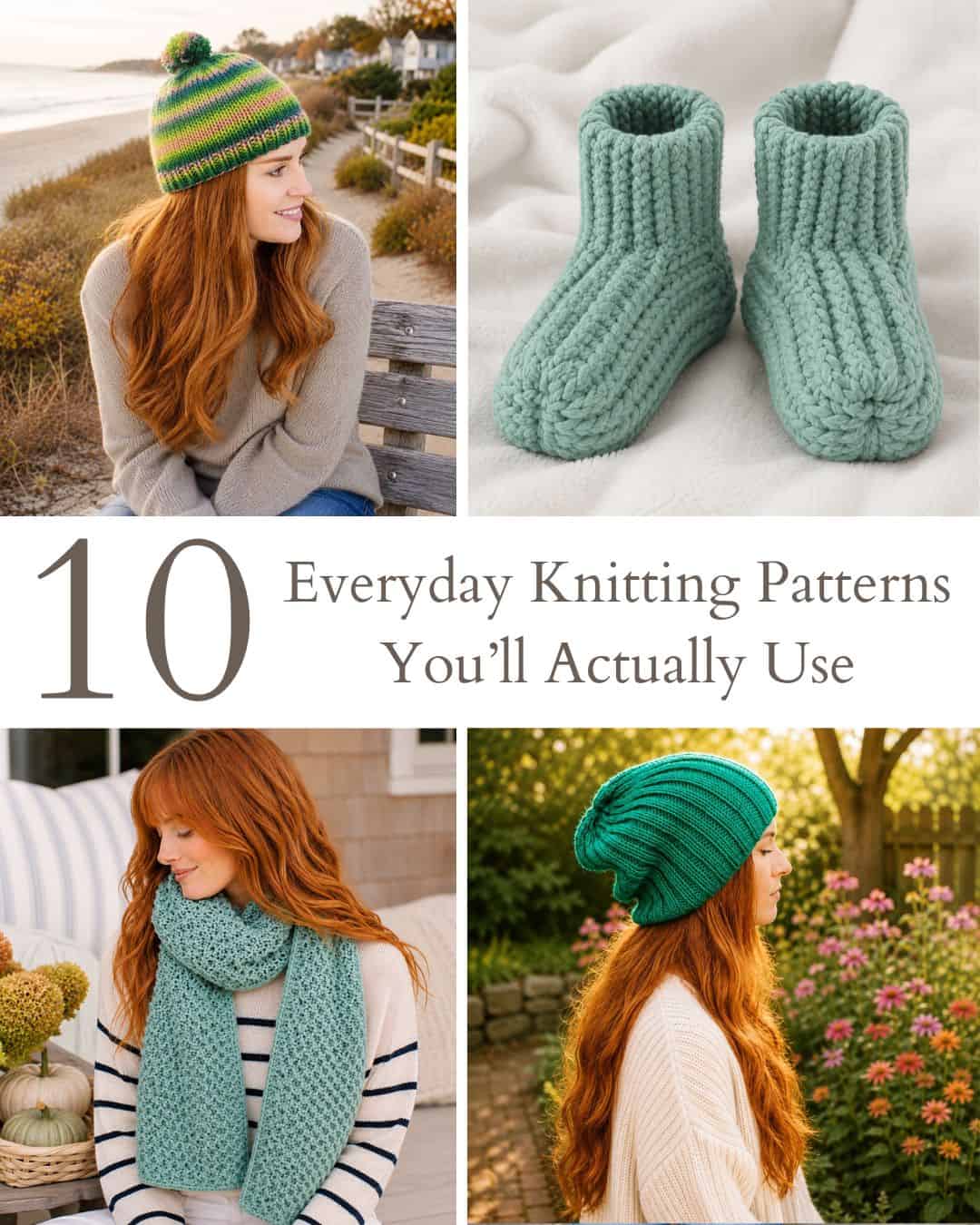 10 Everyday Knitting Patterns You’ll Actually Use
