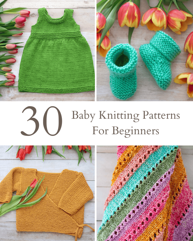 30 Baby Knitting Patterns for Beginners