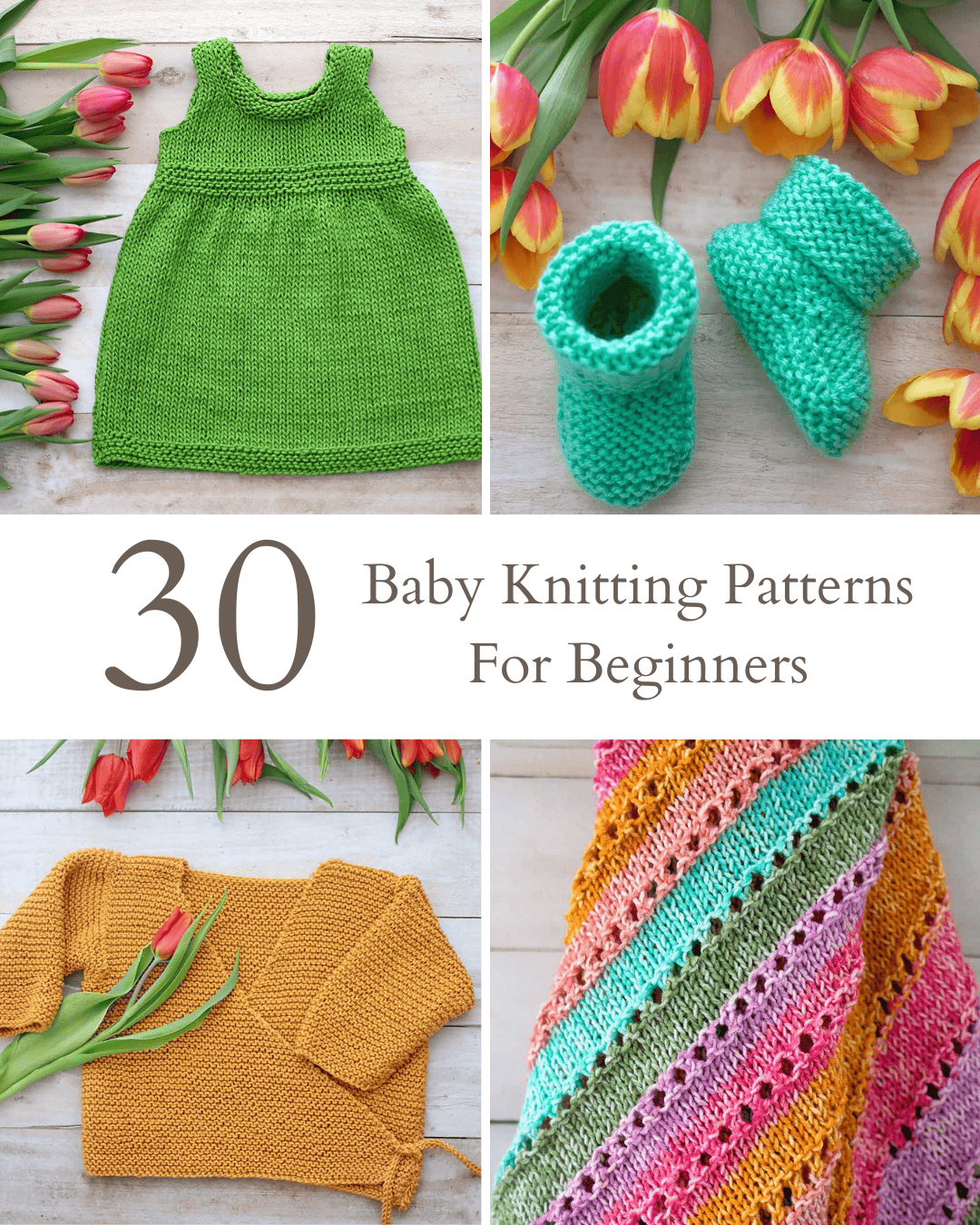 30 Baby Knitting Patterns for Beginners