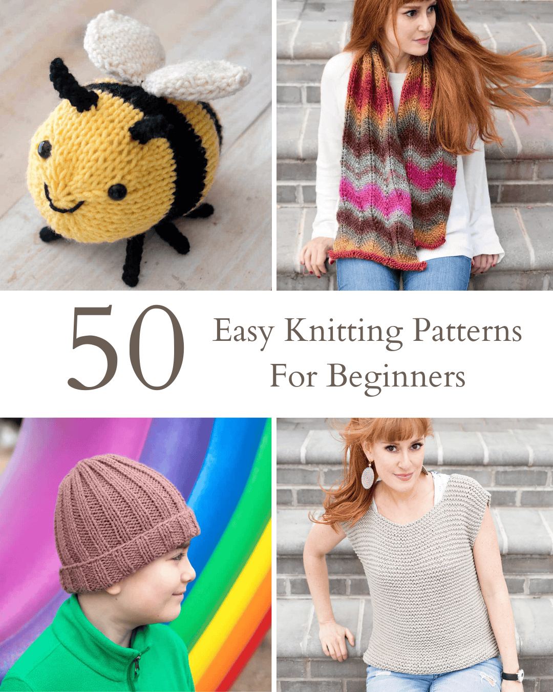 50 Easy Knitting Patterns for Beginners