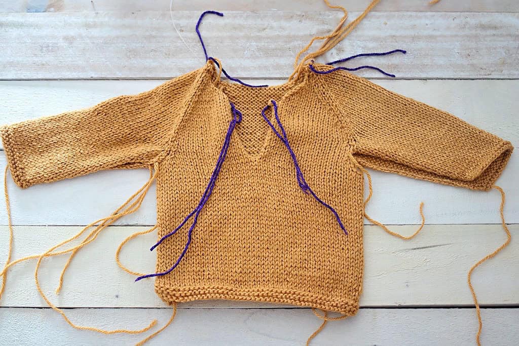 Easy Baby Pullover Sweater Knitting Pattern (Flat Knit for Confident Beginners)