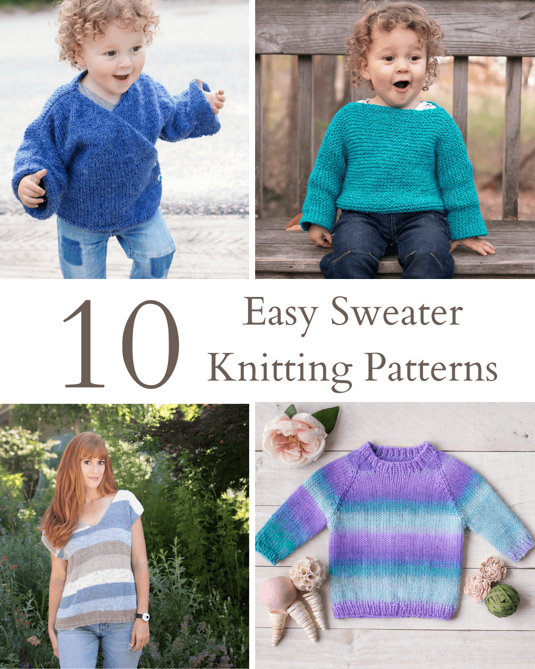 10 Easy Sweater Knitting Patterns You Can Actually Make (Beginner-Friendly + Cozy)