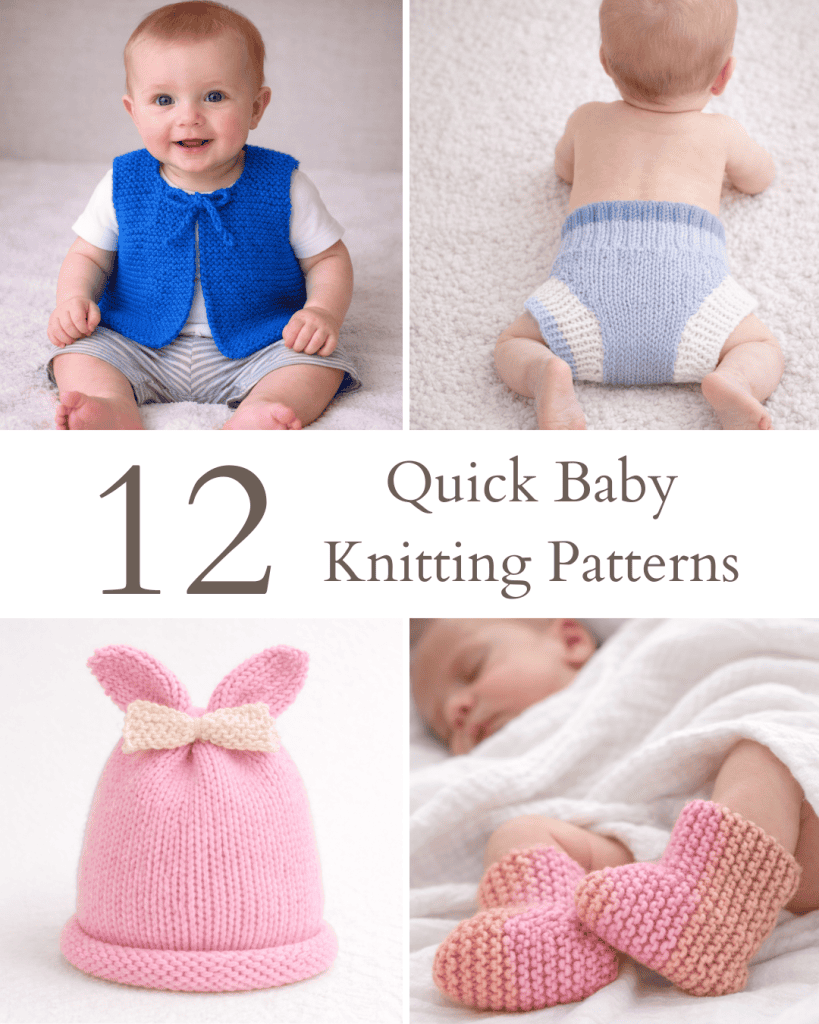 15 Quick Baby Knitting Projects (Fast Patterns You Can Finish in a Day)