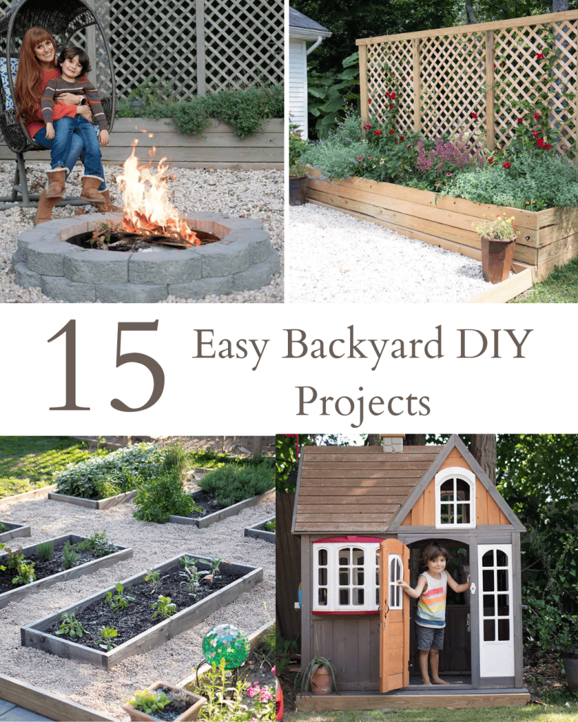 15 Easy Outdoor DIY Projects That Will Transform Your Backyard This Weekend