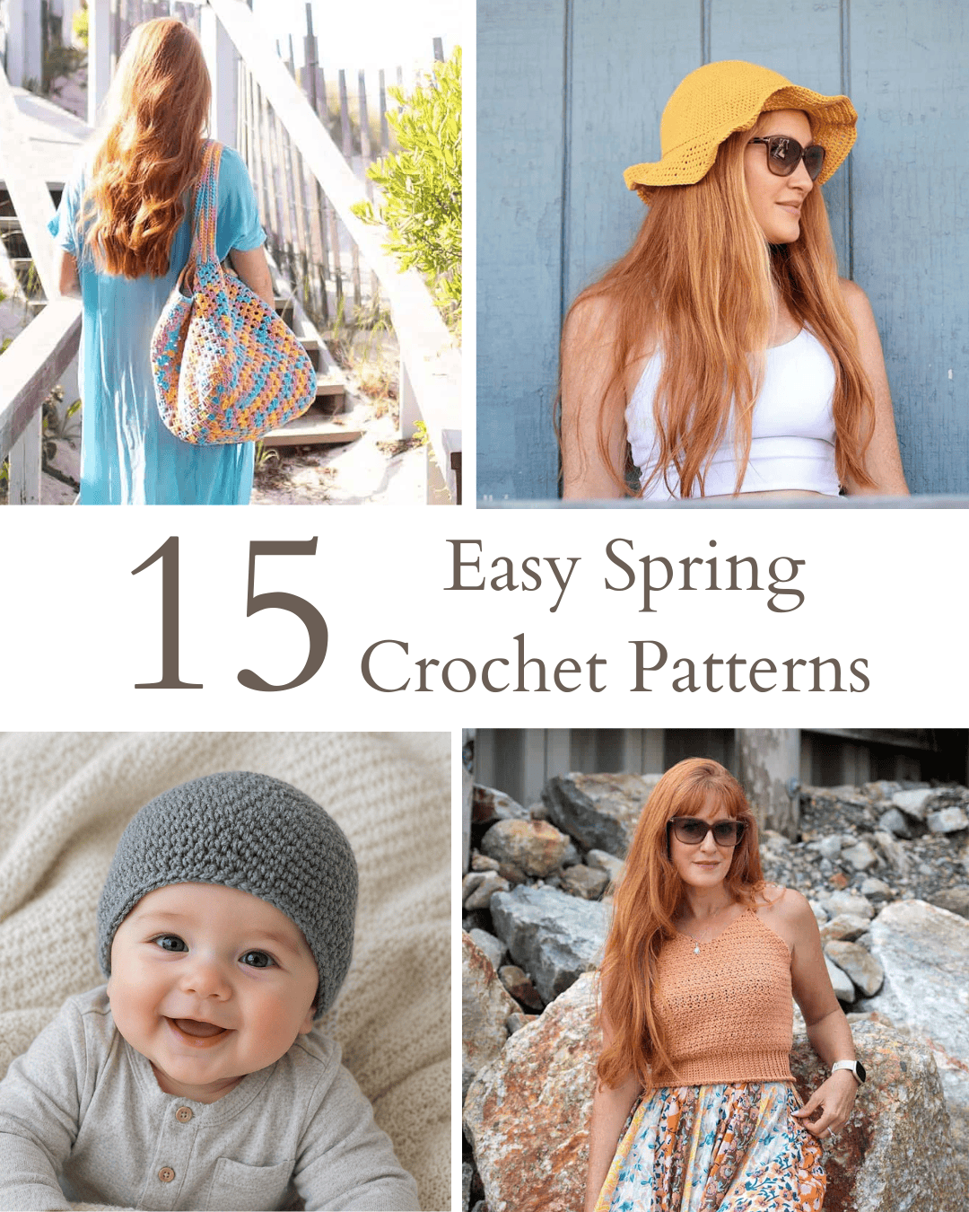 15 Easy Spring Crochet Patterns You Can Make This Weekend