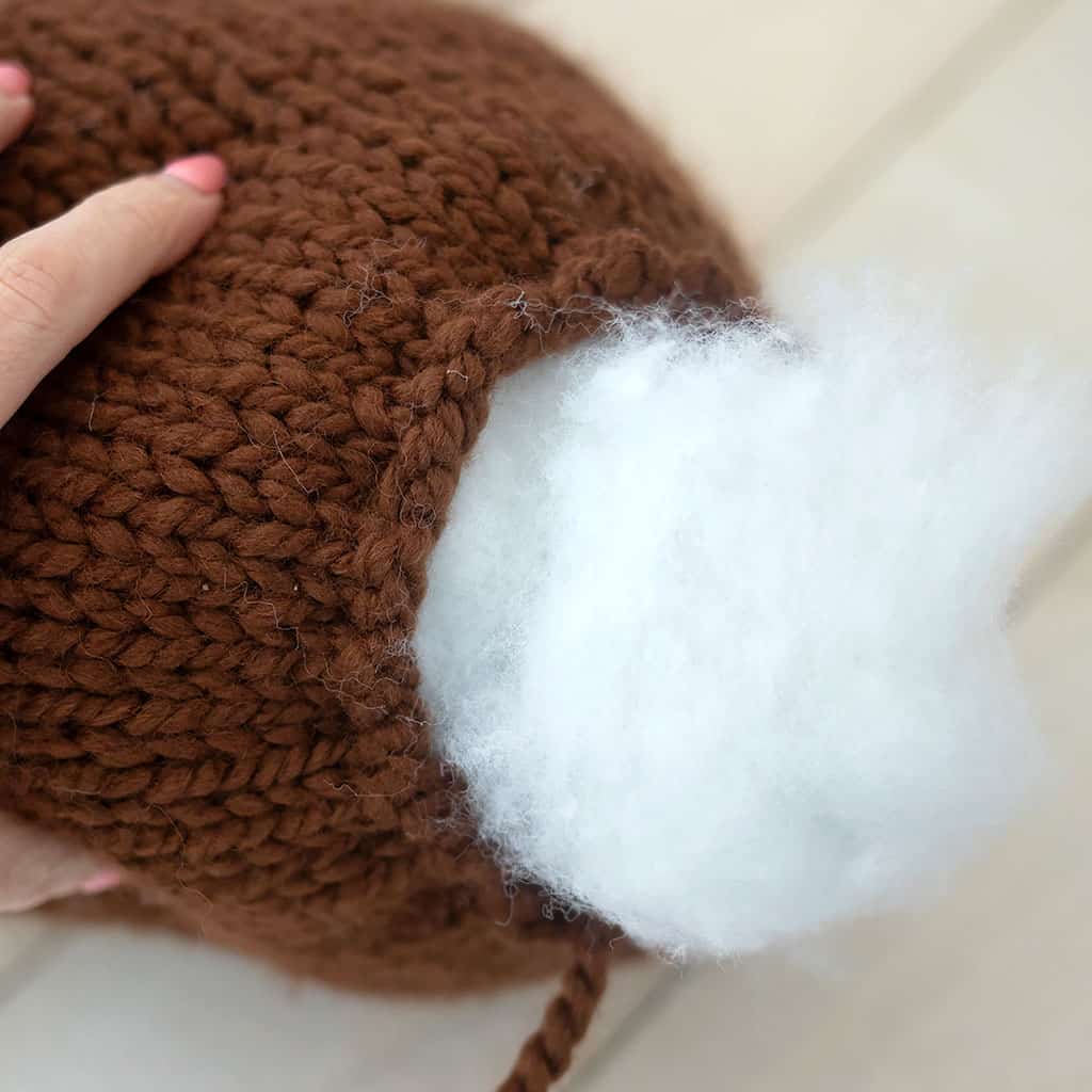 Knit Owl Plush from One Square (Beginner-Friendly & Perfect for Straight Needles)