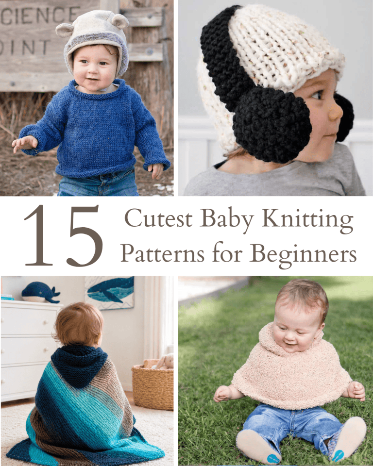15 Cutest Baby Knitting Patterns for Beginners (Free + Easy Projects)