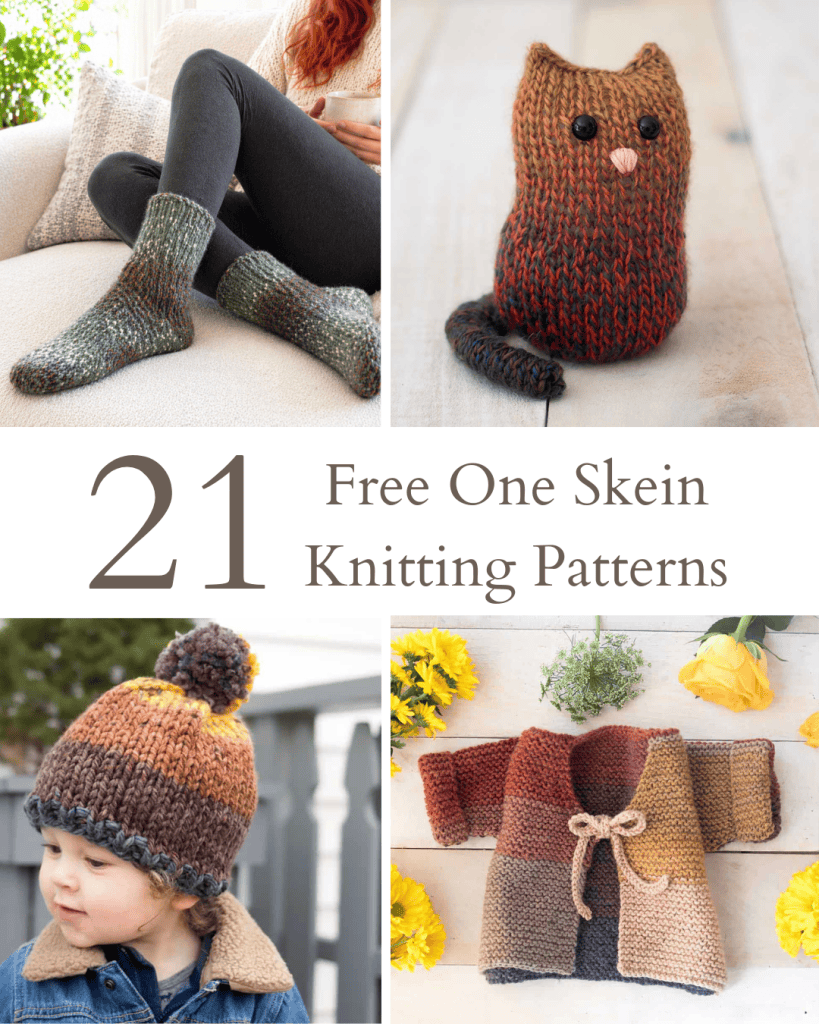 25 Free Knitting Patterns for Straight Needles (Easy + Beginner-Friendly Projects You’ll Actually Make)