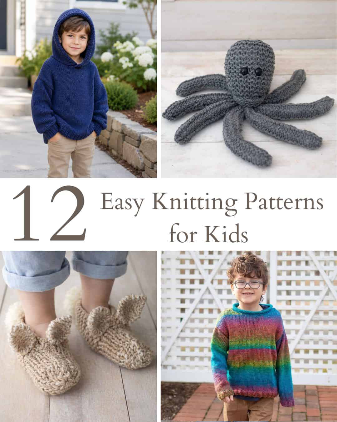 12 Easy Knitting Patterns for Kids You’ll Want to Make Right Away