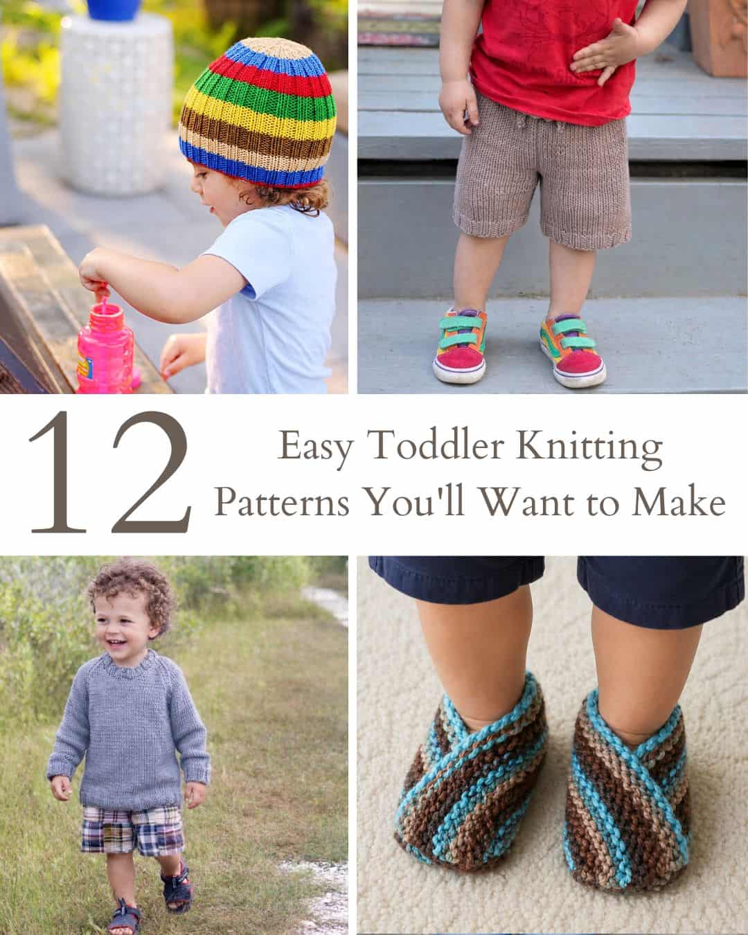 12 Easy Toddler Knitting Patterns You’ll Want to Make Right Away