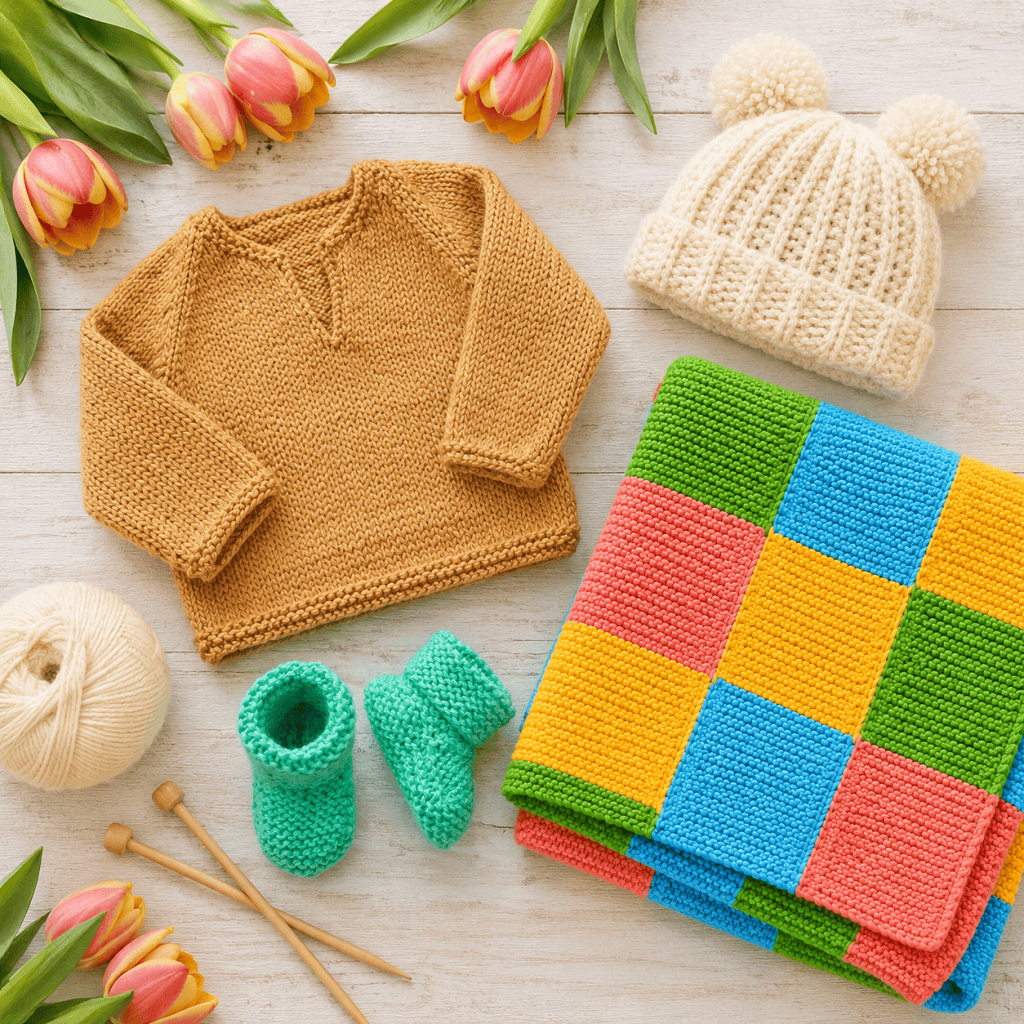 Baby Knitting Hub: Easy Baby Knitting Patterns You’ll Love Making (Soft, Simple & Beginner-Friendly Projects)