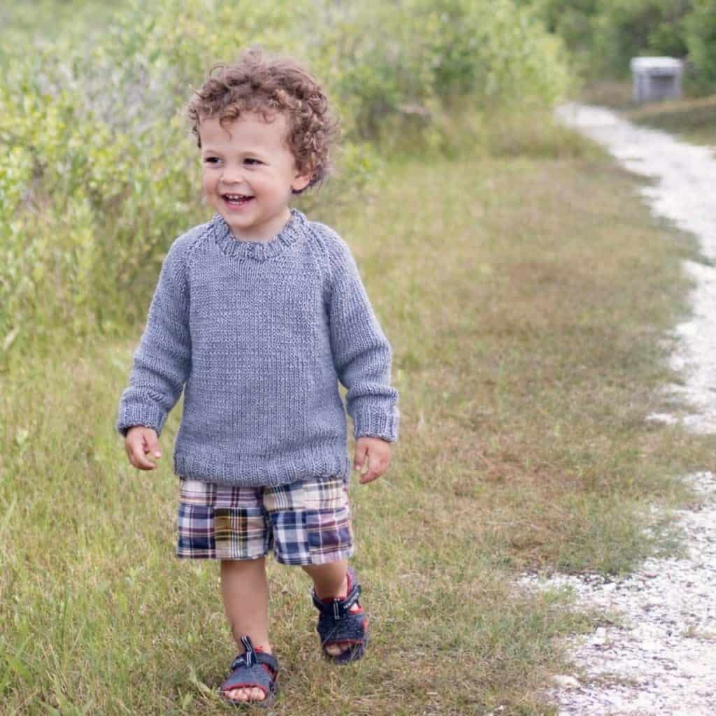 Easy Cotton Toddler Sweater Knitting Pattern (Beginner-Friendly & Lightweight for Everyday Wear)