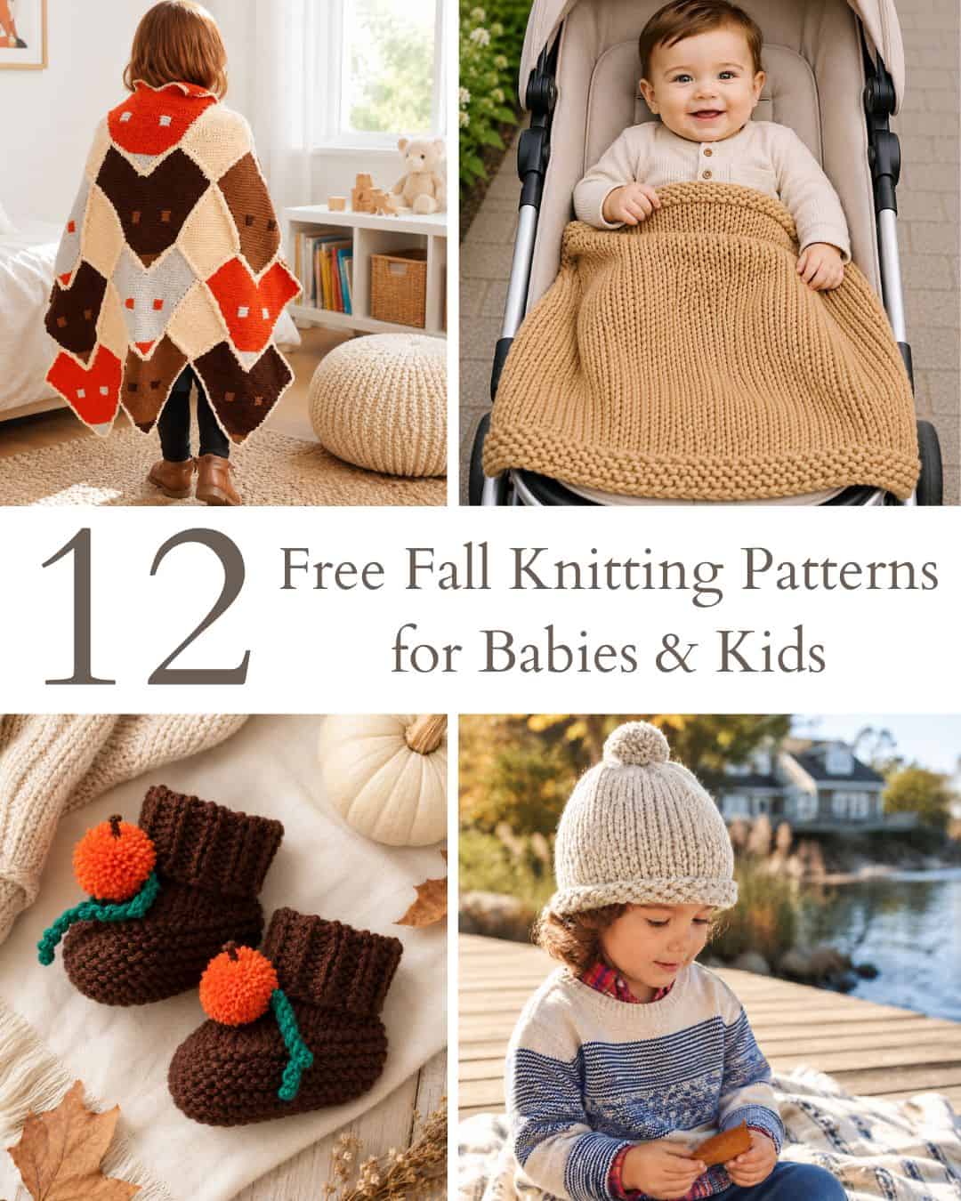 12 Free Fall Knitting Patterns for Babies & Kids (Cozy & Beginner-Friendly Projects)