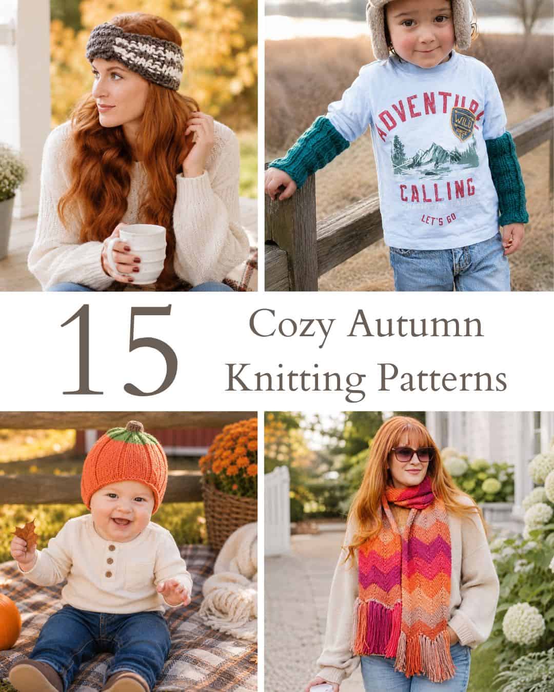 15 Must-Make Autumn Knit Accessories (Cozy Knits for Fall)