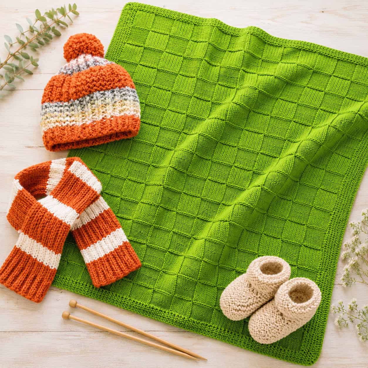 Straight Needle Knitting Hub: Easy Flat Knitting Patterns for Beginners