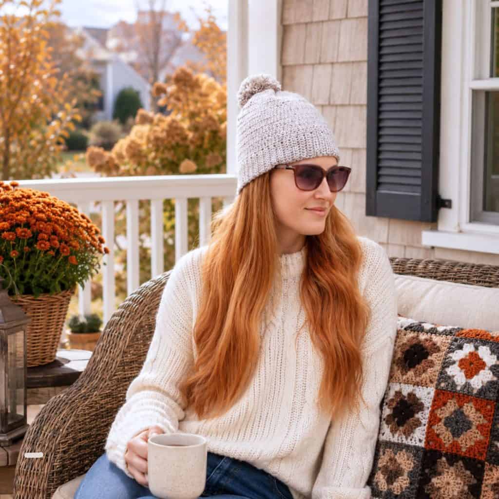 Easy Basic Hat Crochet Pattern for Women (Beginner-Friendly Cozy Beanie)