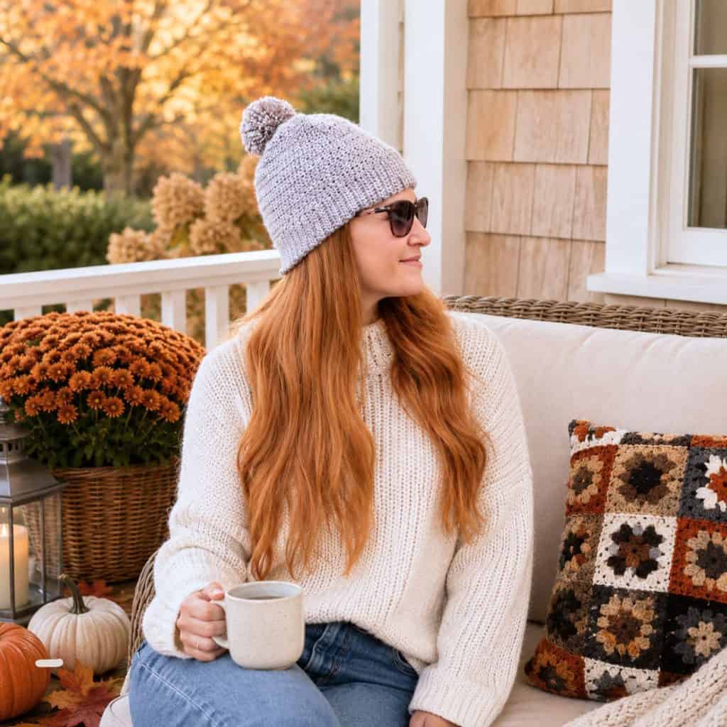 Easy Basic Hat Crochet Pattern for Women (Beginner-Friendly Cozy Beanie)