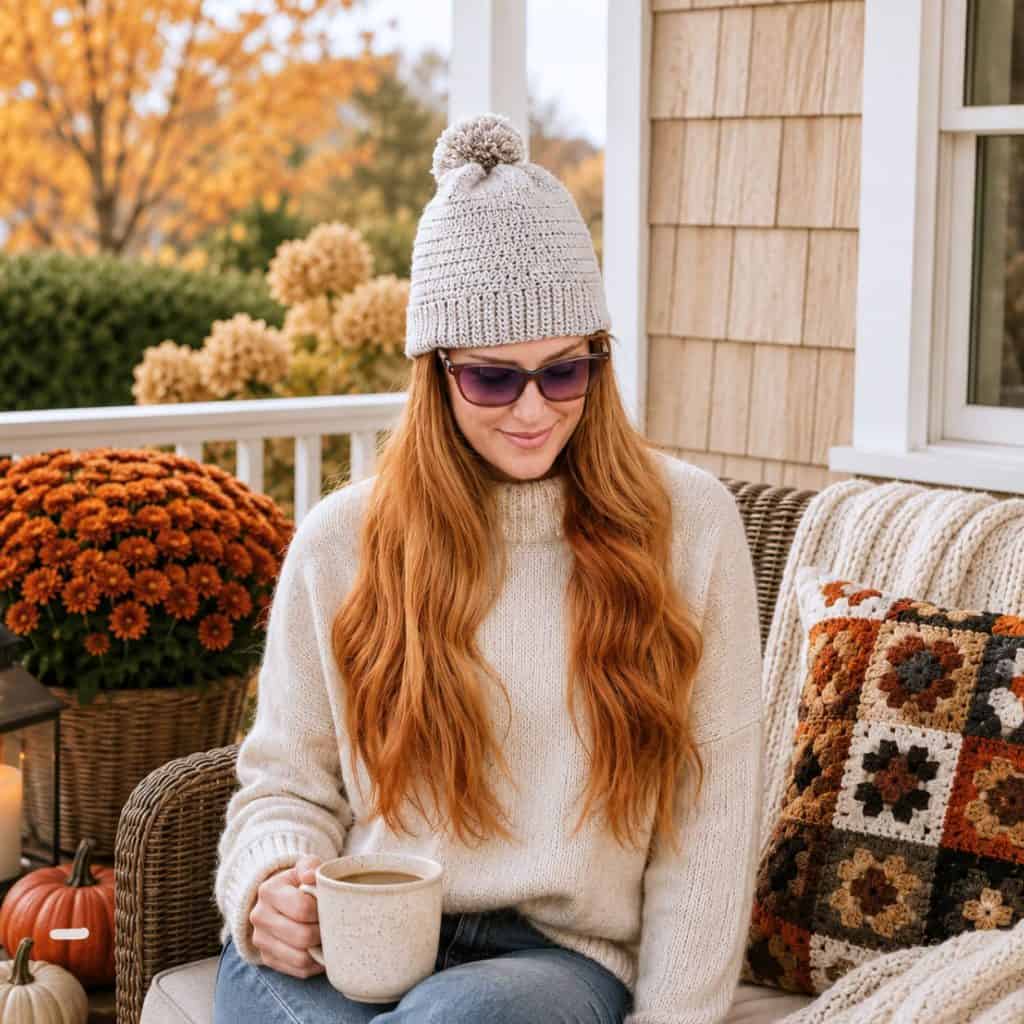 Easy Basic Hat Crochet Pattern for Women (Beginner-Friendly Cozy Beanie)