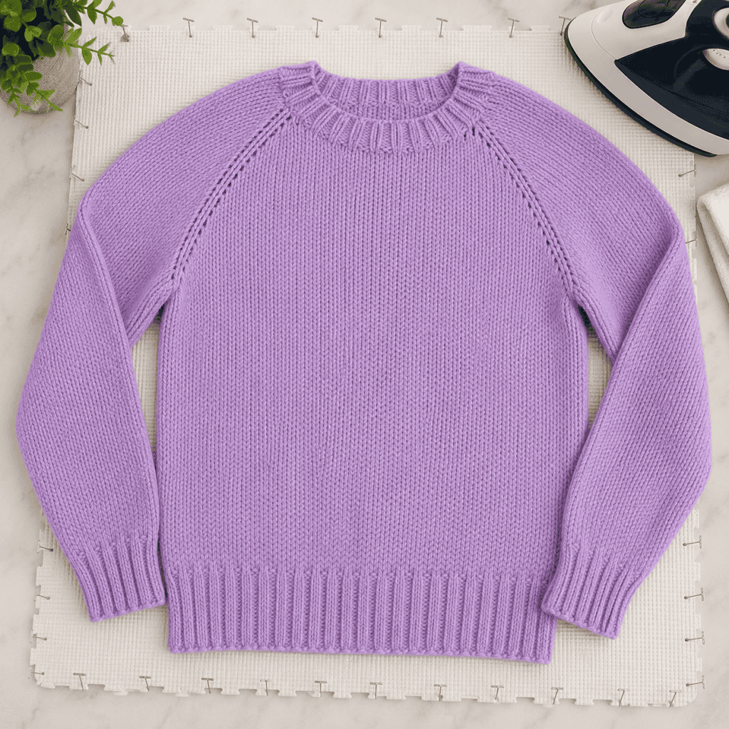 How to Steam Block Acrylic Yarn (Easy Step-by-Step Guide for Knitters & Crocheters)