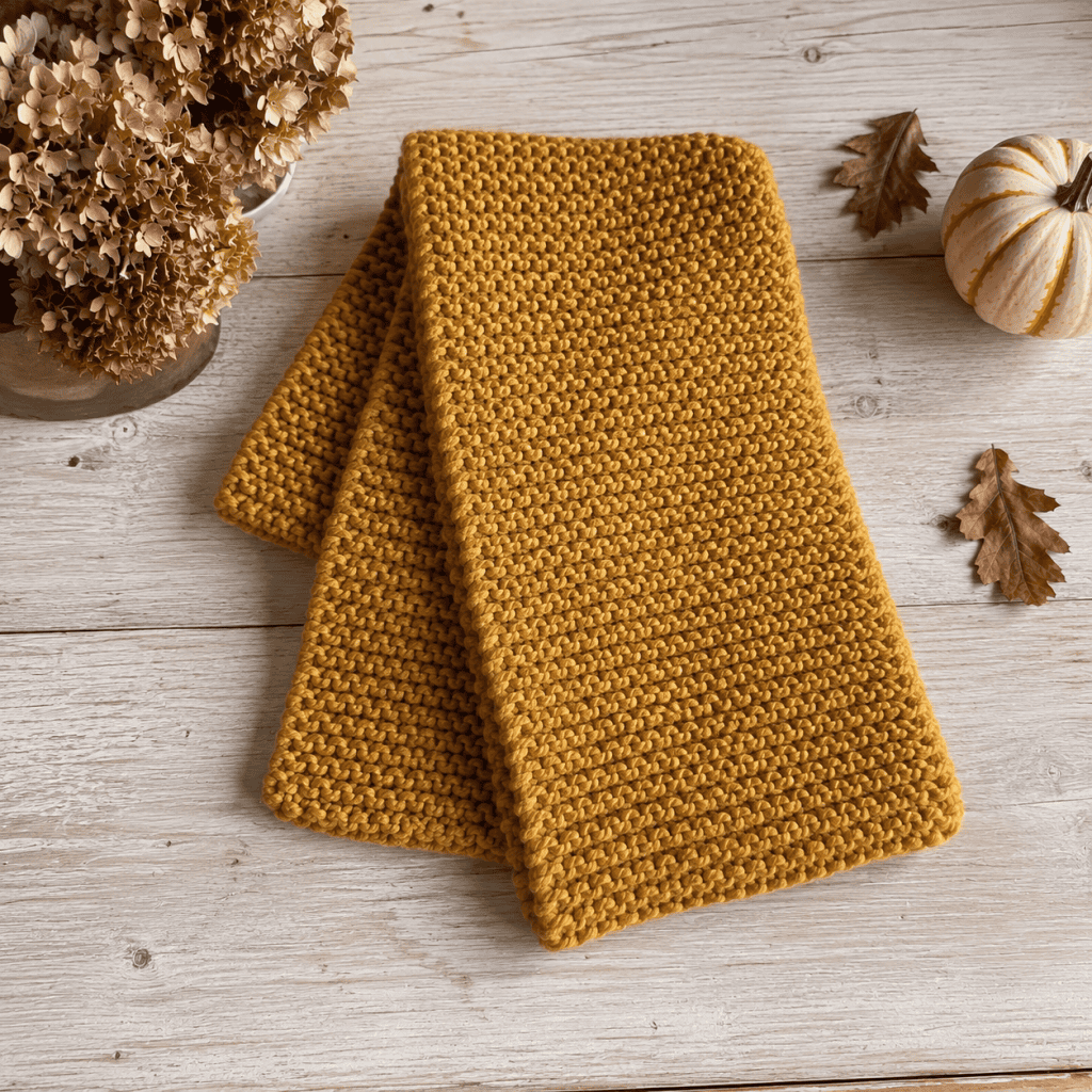 Easy Super Bulky Scarf Knitting Pattern (Beginner-Friendly & Cozy)