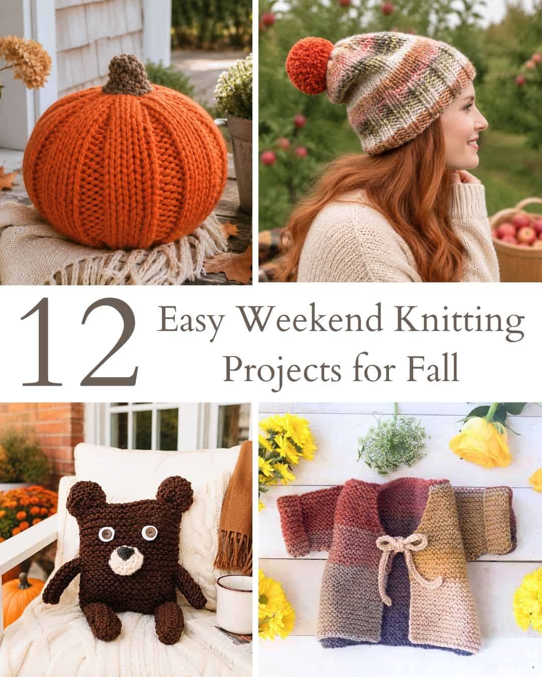 12 Fall Knitting Projects You Can Finish in a Weekend