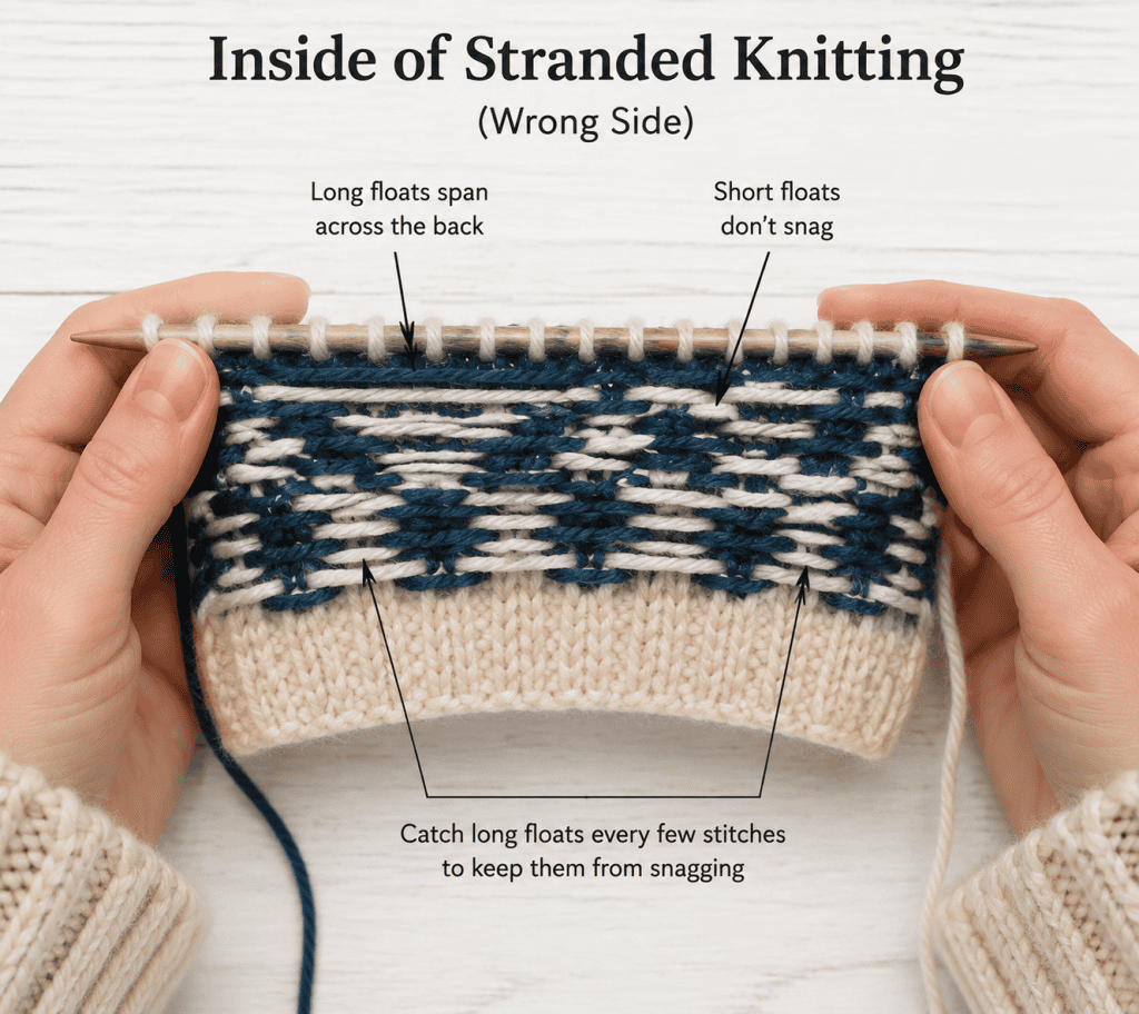 Stranded Knitting for Beginners (Easy Colorwork Tips & Techniques)