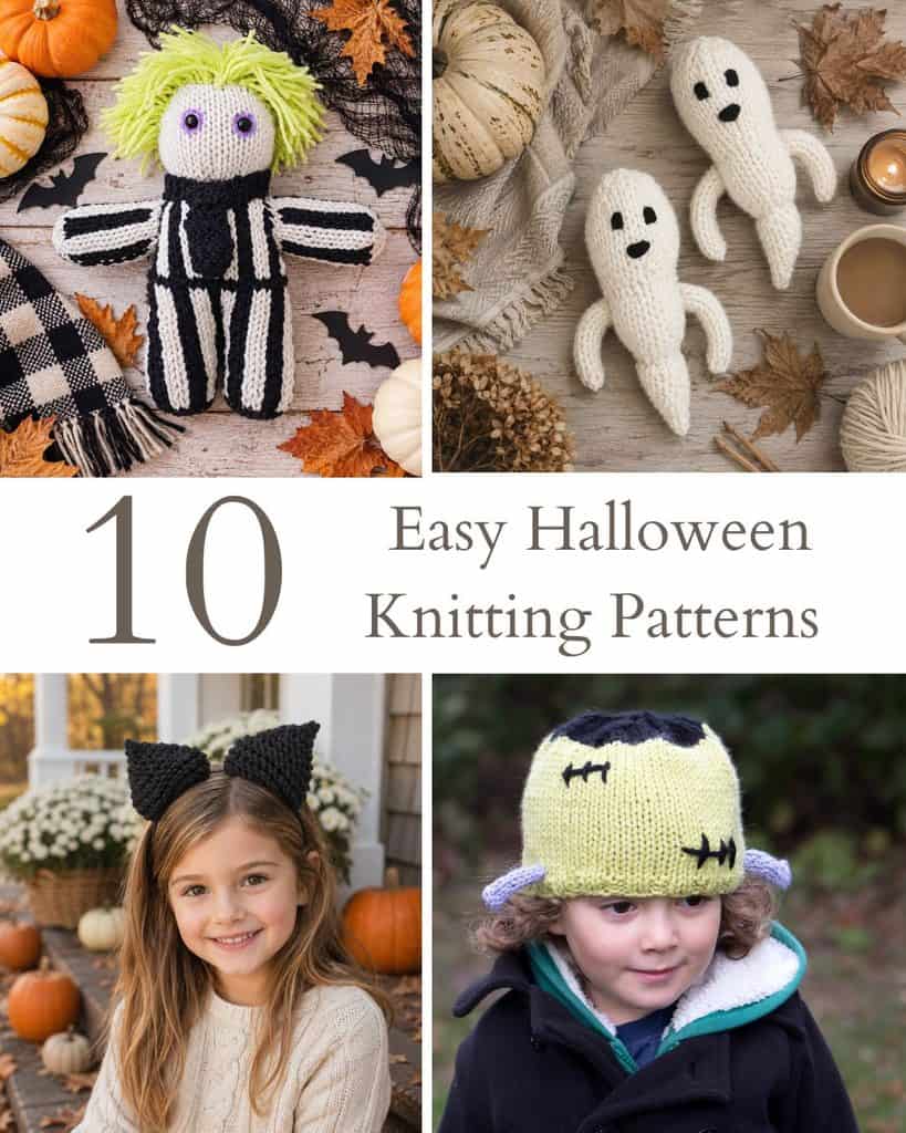 10 Easy Halloween Knitting Patterns to Start Before October