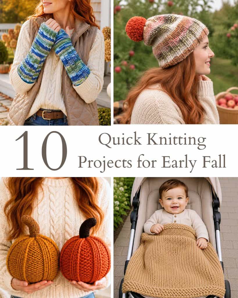 10 Quick Knitting Projects for Early Fall: Easy & Cozy Patterns