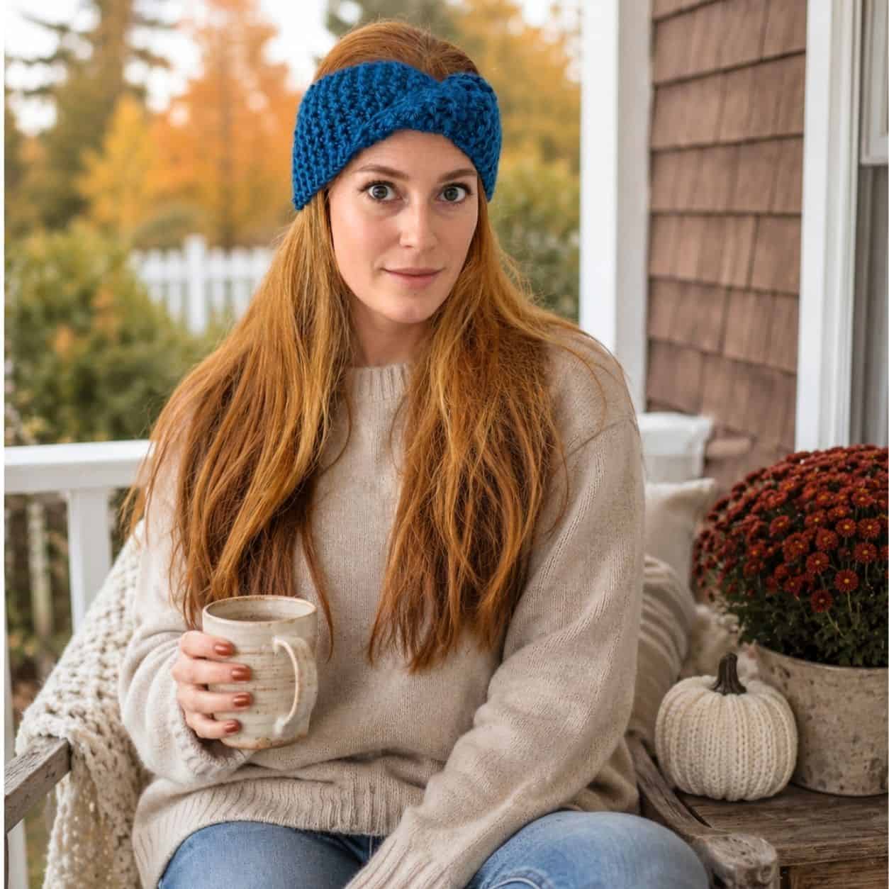 Super Bulky Garter Stitch Headband Knitting Pattern (Easy & Quick!)