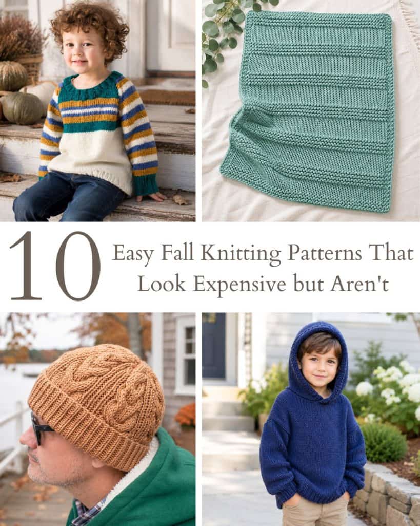 10 Easy Fall Knitting Patterns That Look Expensive but Aren't